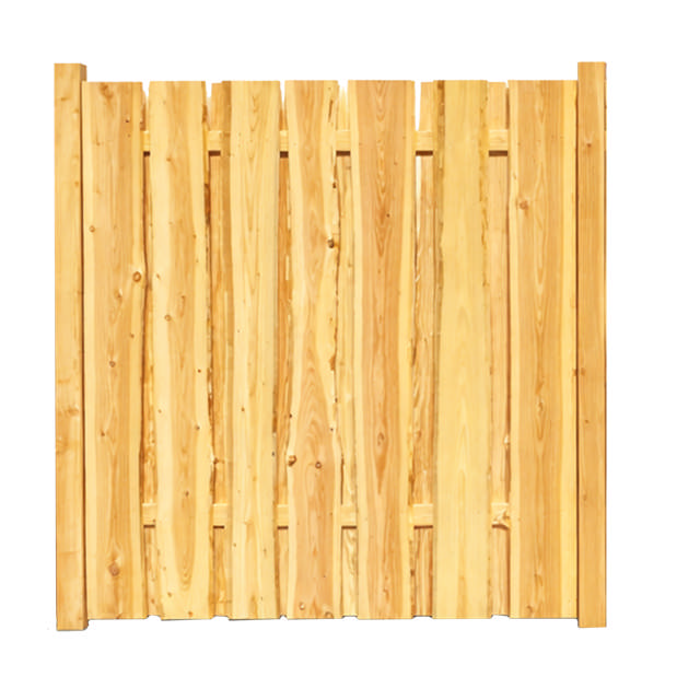 Windbreak fence, larch, 180 x 180 cm, NORDIC FENCE, KALMAR