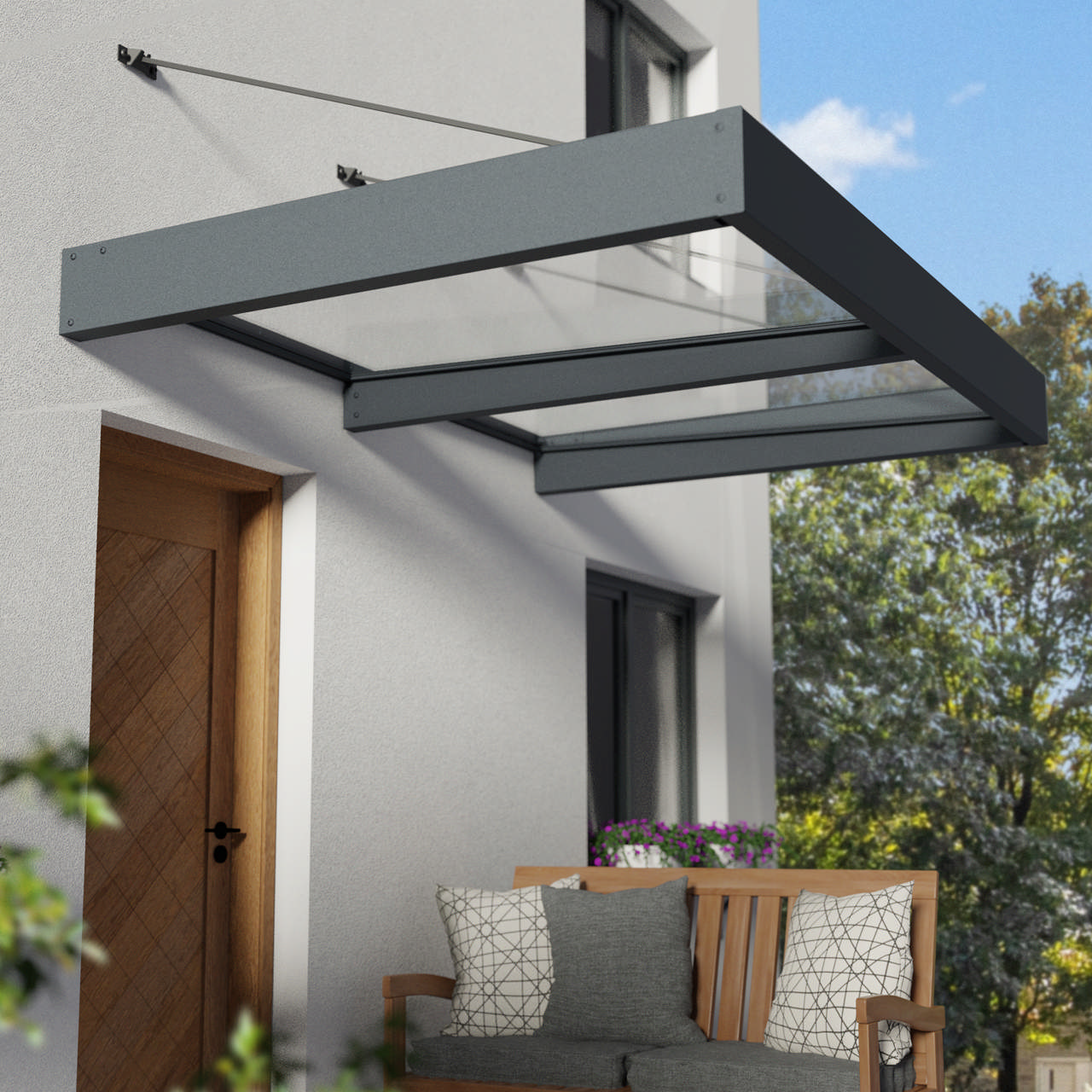 Door awning Sophia XL 2000 Palram - Canopia