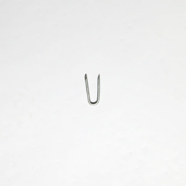U-staple 1,75 x 19,1 mm, hot-dip galvanized, 100 pcs., NORDIC FENCE