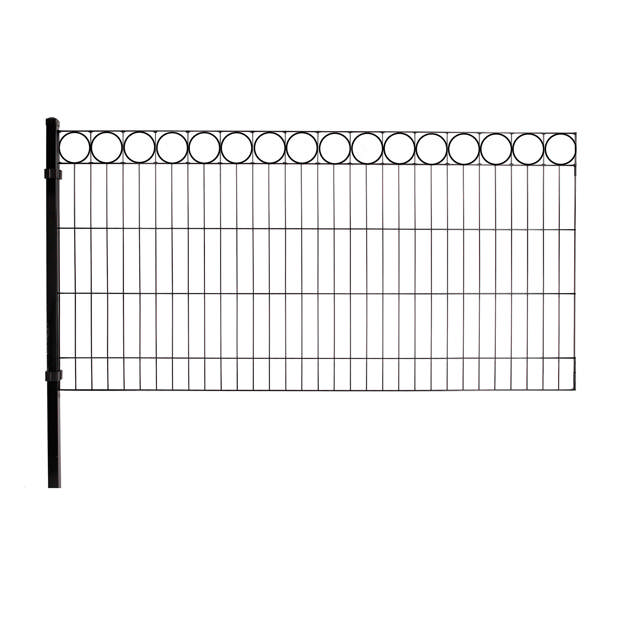Panel fence package with deco 