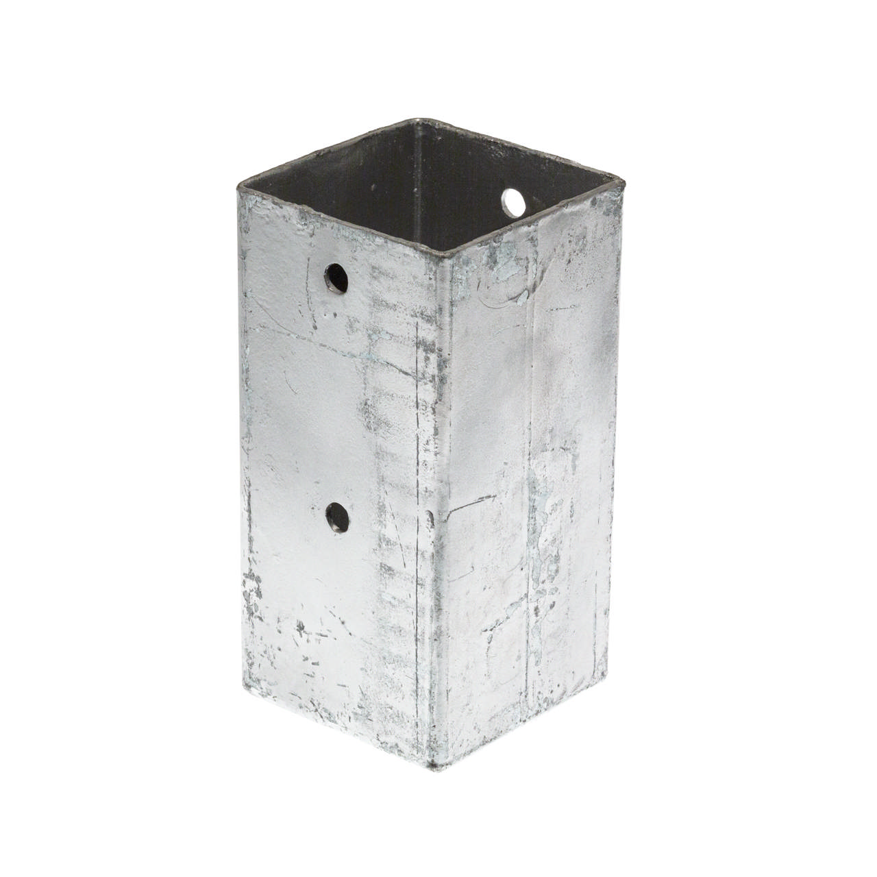 Post base for ground screw 71 x 71 x 150 x 2.0 mm