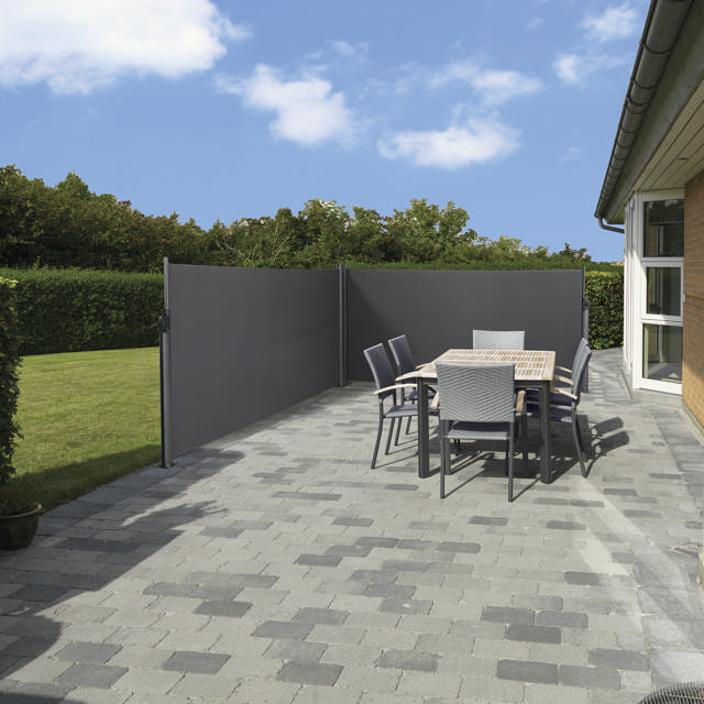 Wind screen double 140 x 600 cm HORTUS