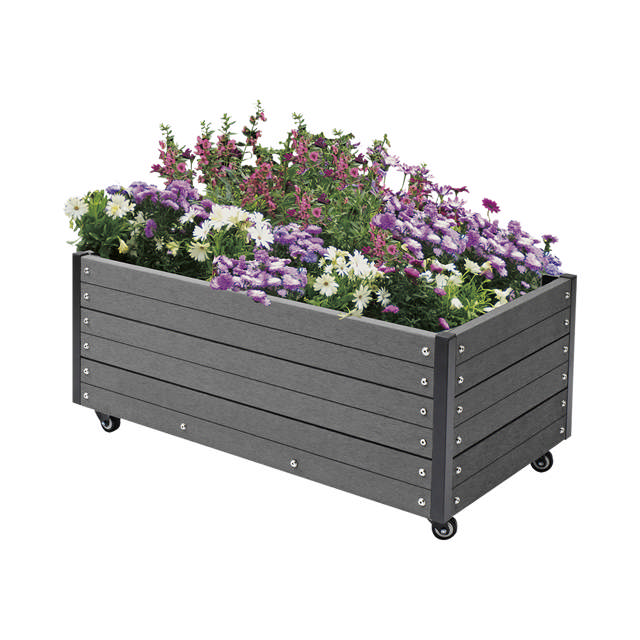 Raised garden bed, WPC 36 x 50 x 90 cm HORTUS