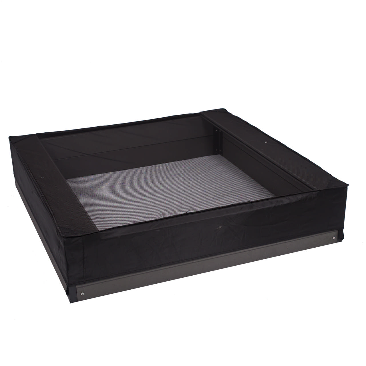 Sandbox meshcover, 120 x 120 x 20 cm, black NORDIC PLAY