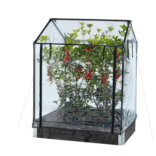 Greenhouse tall 110/130 x 115 x 76 cm HORTUS