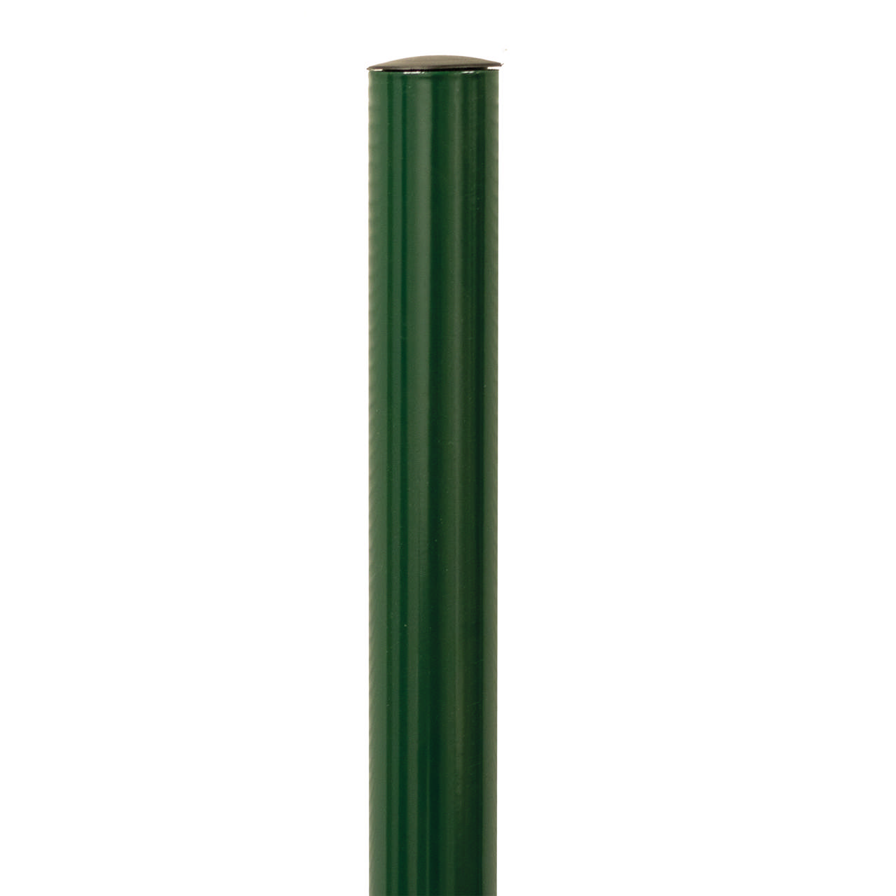 Post for panel fence Ø34 mm, green