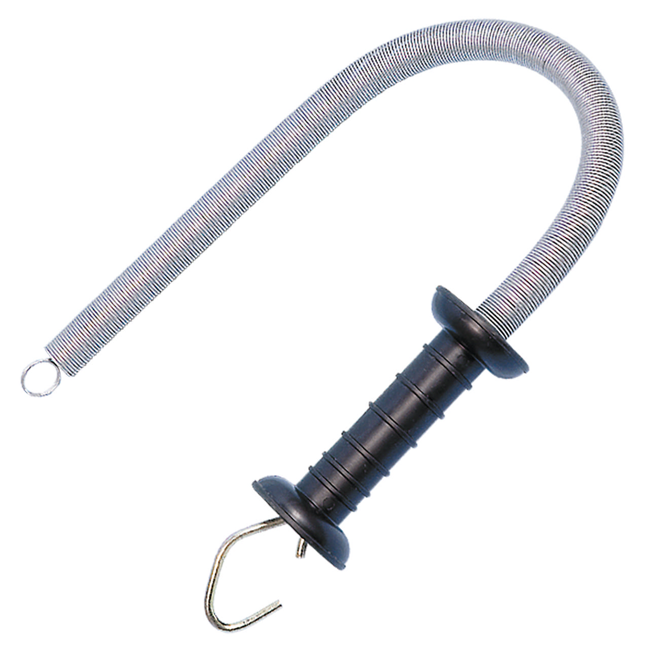 Spring gate handle black 5 m