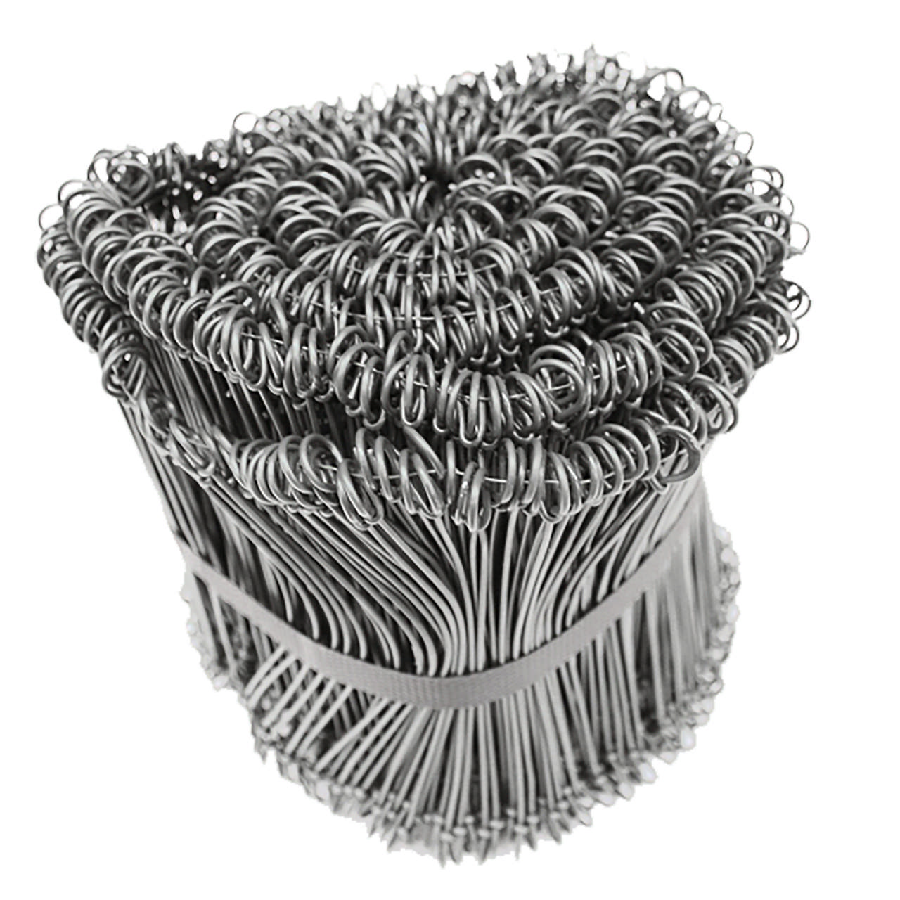 Loop-end wire ties galvanised 15 cm