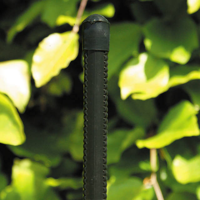 Plant/fence post metal/PVC 125 cm
