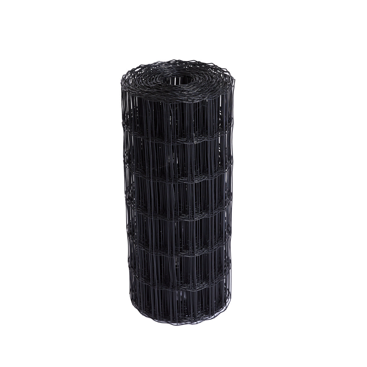 Garden fence, mesh 5 x 10 cm, 60 cm x 25 m, black
