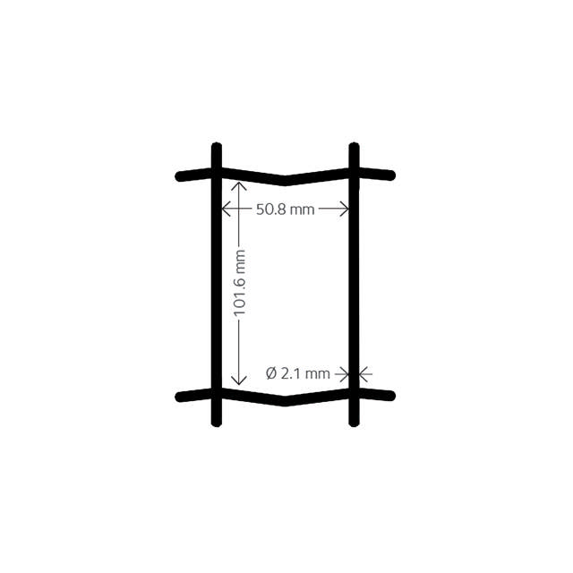 Garden fence, mesh 5 x 10 cm, 80 cm x 10 m, black