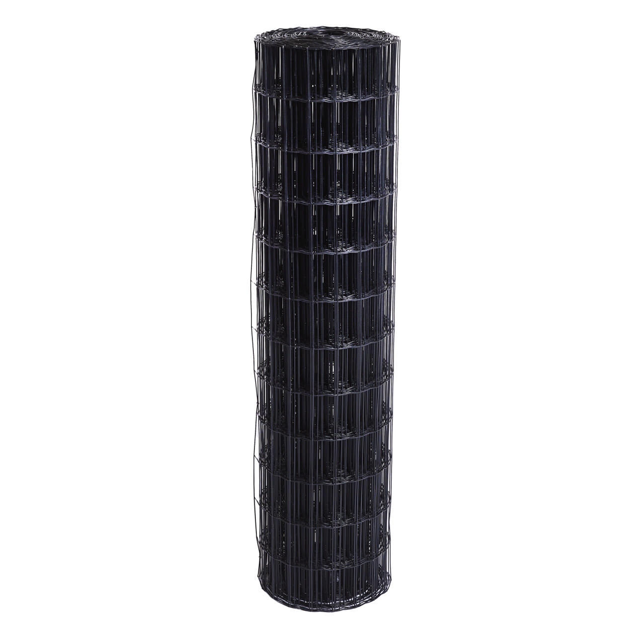 Garden fence, mesh 5 x 10 cm, 120 cm x 25 m, black