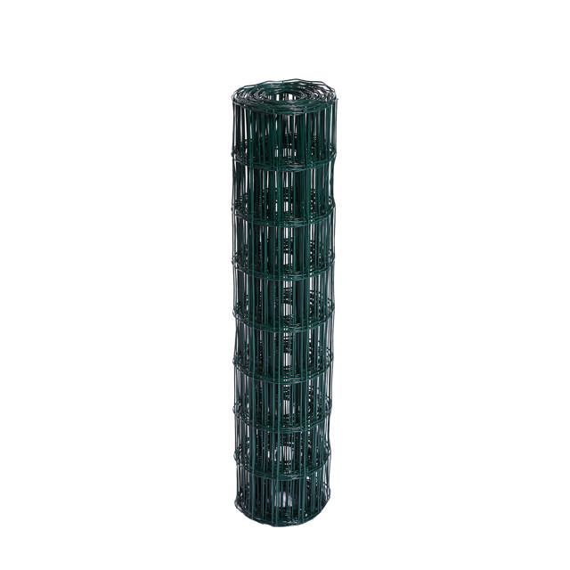 Garden fence, mesh 5 x 10 cm, 80 cm x 10 m, green