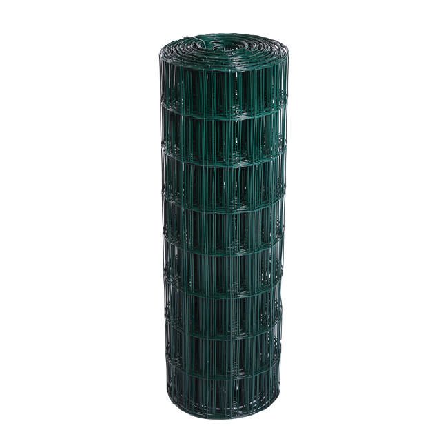 Garden fence, mesh 5 x 10 cm, 80 cm x 25 m, green