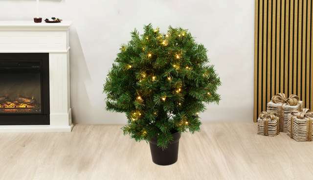 Sphere shaped tree